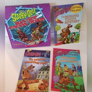 4 Scooby-Doo Children's Storybooks